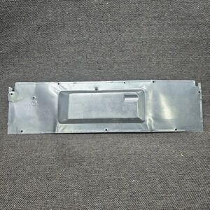 GE Dryer Control Panel Cover Back Plate Replacement Silver Good Metal Utility